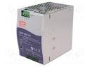 Power supply: switched-mode; 480W; 48VDC; 10A; 480÷780VDC; 1.51kg