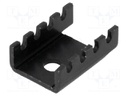 Heatsink: moulded; U; TO202,TO220; black; L: 19.05mm; W: 13.21mm