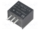 Converter: DC/DC; 12W; Uin: 15÷42V; Uout: 12VDC; Iout: 1A; SIP3; 2g