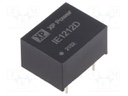 Converter: DC/DC; 1W; Uin: 12V; 12VDC; Iout: 84mA; DIP; 1.8g; 150kHz