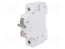 Circuit breaker; 230VAC; Inom: 25A; Poles: 1; DIN; Charact: B; 6kA