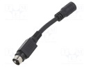 Adapter; Out: KYCON KPPX-3P; Plug: straight; Input: 5,5/2,1