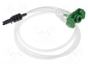 Syringe adapter; 5ml; Colour: green; Manufacturer series: QuantX