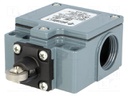 Limit switch; steel roller Ø12mm; NO + NC; 10A; max.500VAC; IP67