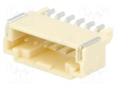 Socket; wire-board; male; DuraClik; 2mm; PIN: 6; SMT; 3A; -40÷105°C