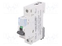 Circuit breaker; 230VAC; Inom: 0.5A; Poles: 1; DIN; Charact: C; 6kA