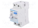 RCD breaker; Inom: 25A; Ires: 30mA; Max surge current: 250A; 400V