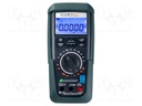 Digital multimeter; IR; LCD 4-6/7 digits (60000),bargraph; 2x/s