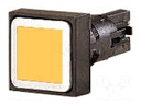 Switch: push-button; Stabl.pos: 1; 16mm; yellow; Pos: 2; -25÷70°C