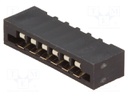 Connector: FFC (FPC); straight; PIN: 6; NON-ZIF; THT; tinned; 20mΩ