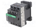 Contactor, TeSys D Series, 9 A, DIN Rail, 400 VAC, DPDT, 3 Pole, 4 kW