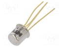 Transistor: N-JFET; unipolar; 30V; 15mA; 300mW; TO72; Igt: 10mA
