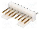 Socket; wire-board; male; KK 254; 2.54mm; PIN: 8; THT; gold-plated