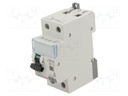 RCBO breaker; Inom: 6A; Ires: 30mA; Max surge current: 250A; 400V