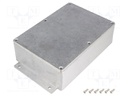 Enclosure: multipurpose; X: 121mm; Y: 171mm; Z: 55mm; aluminium; IP66