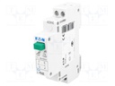 Module: pushbutton switch; 16A; Mounting: DIN; IP40; 250VAC