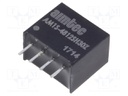 Converter: DC/DC; 1W; Uin: 43.2÷52.8V; 12VDC; Iout: 83mA; SIP4; 1.8g