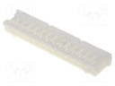 Plug; wire-board; female; NXG; 2mm; PIN: 14; w/o contacts; for cable