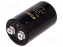 Capacitor: electrolytic; 1000uF; 400VDC; Leads: screw; ESR: 139mΩ