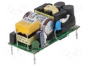 Power supply: switched-mode; open; 20W; 49x23.8x23mm; 24VDC; 900mA