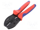 Tool: for crimping; non-insulated terminals,DIN 46267