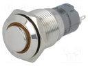 Switch: vandal resistant; Pos: 2; SPDT; 0.5A/220VAC; 1A/24VDC; IP67