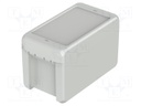 Enclosure: multipurpose; X: 80mm; Y: 151mm; Z: 90mm; BOCUBE; grey