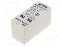 Relay: electromagnetic; DPDT; Ucoil: 24VAC; 8A/250VAC; 8A/24VDC; 8A