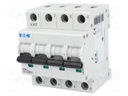 Circuit breaker; 400VAC; Inom: 32A; Poles: 3+N; DIN; Charact: C; 6kA