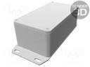 Enclosure: multipurpose; X: 60mm; Y: 112mm; Z: 42mm; 1590W; aluminium