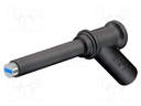 Probe tip; black; 2A; Conform to: EN61010 1000VCAT IV; Ø: 7mm