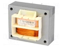 Transformer: mains; 10VA; 230VAC; 12V; 0.8A; Mounting: screw type