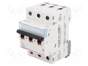 Circuit breaker; 400VAC; Inom: 10A; Poles: 3; DIN; Charact: C; 6kA