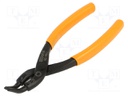 Pliers; for circlip; internal; 12÷25mm; Pliers len: 140mm; angular