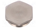 Stopper; PG21; IP68; Mat: stainless steel; Man.series: V-INOX-NBR