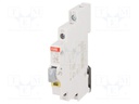 Module: pushbutton switch; 16A; Mounting: DIN; 250VAC; monostable