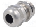 Cable gland; PG9; IP68; Mat: stainless steel; Man.series: HSK-INOX