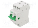 Module: mains-generator switch; Poles: 2; 230/400VAC; 63A; IP20