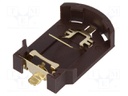 Socket; Mounting: SMT,horizontal; Size: CR2032,DL2032; Batt.no: 1