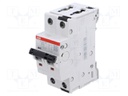 Circuit breaker; for DIN rail mounting; Charact: B; 25kA; IP20