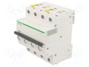 Circuit breaker; 400VAC; Inom: 50A; Poles: 4; DIN; Charact: B; 6kA