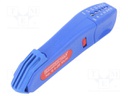 Stripping tool; Øcable: 4÷28mm; 0.5÷6mm2; Wire: round