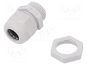 Cable gland; with metric thread; M20; IP68; Mat: polyamide