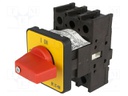 Switch: emergency cam switch; Stabl.pos: 2; 25A; 0-1; Poles: 3; 13kW