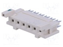 Plug; wire-board; female; DF1; 2.5mm; PIN: 6; without strain relief