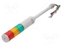 Signaller: signalling column; Colour: red/amber/green; LED; IP23