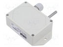 Converter: temperature; for wall mounting; Enclos.mat: ABS