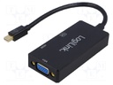 Converter; DVI 1.0,DisplayPort 1.2,HDMI 1.4; Colour: black