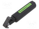 Stripping tool; Øcable: 6÷29mm; Wire: round; Tool length: 135mm