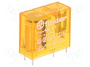 Relay: electromagnetic; SPDT; Ucoil: 12VAC; 8A/250VAC; 8A/30VDC